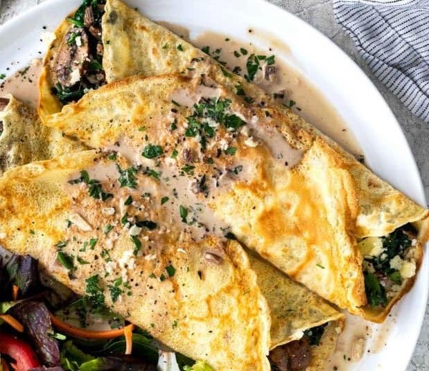 Crêpes salate