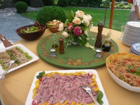 Pranzo di campagna: il menu light