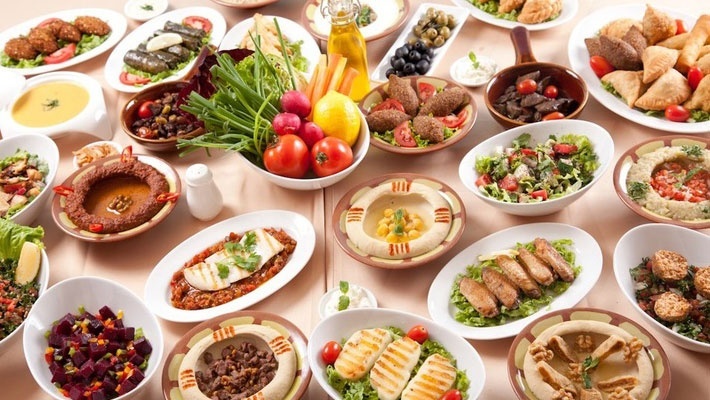 Ricette per una cena in piedi "Mediorientale"									