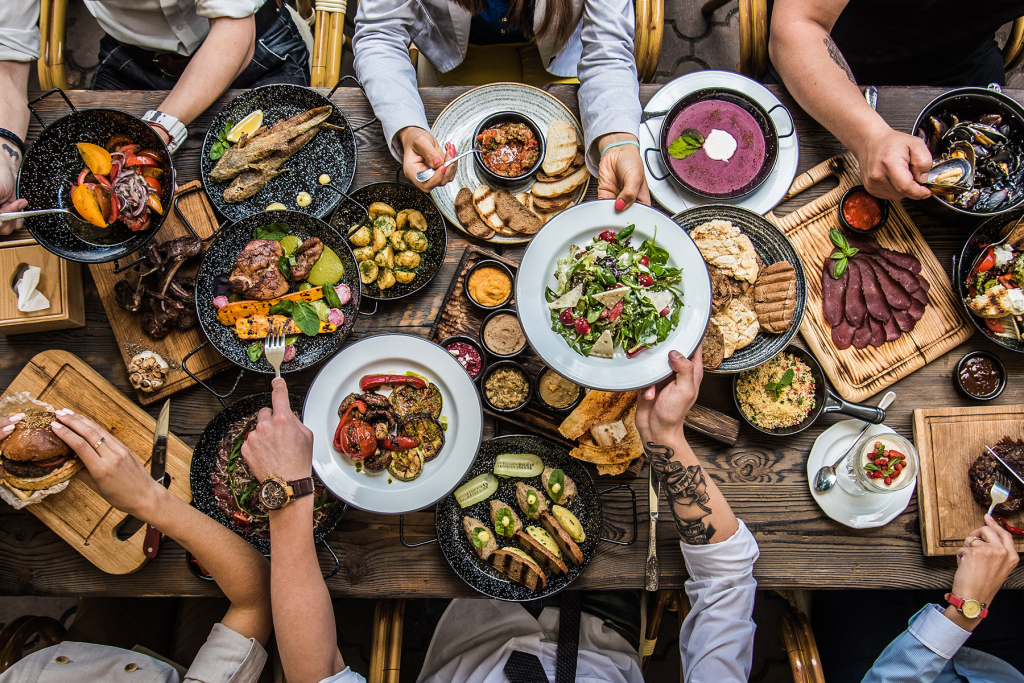 “American Style” – Cena in piedi Americana