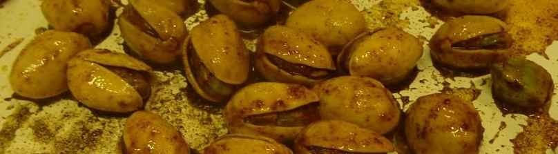 Piatti salati a base di pistacchi
