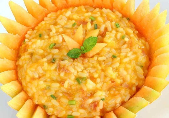 Primi e secondi piatti a base di melone									