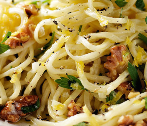 Primi piatti con le noci