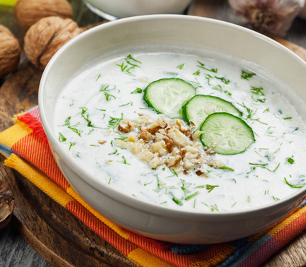 Primi piatti con lo yogurt									