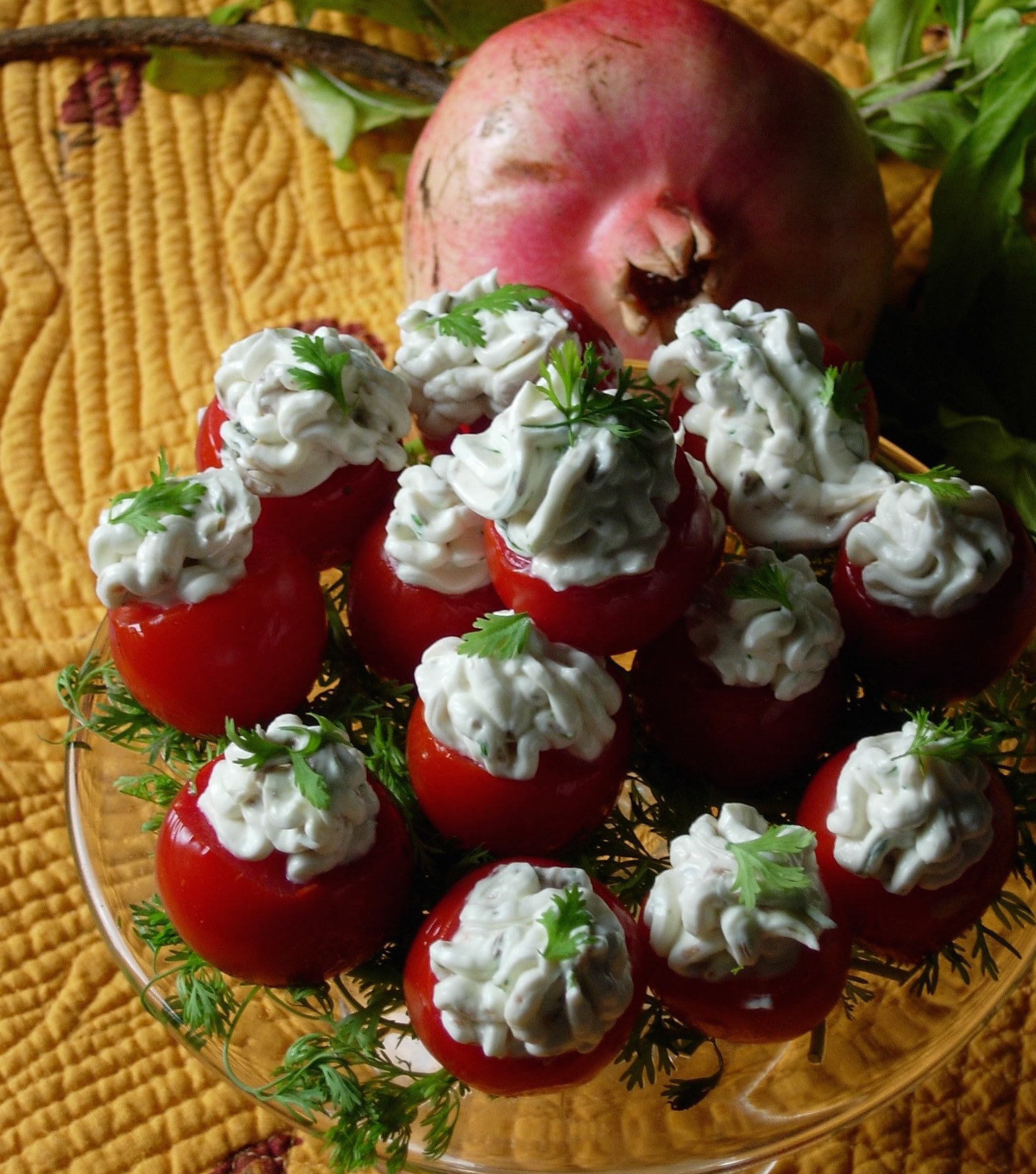 Antipasti a base di ricotta