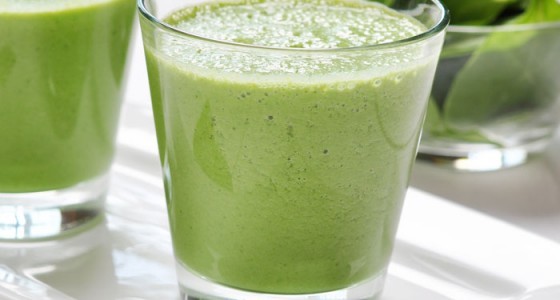 Drink e Spuntini a base di spinaci									