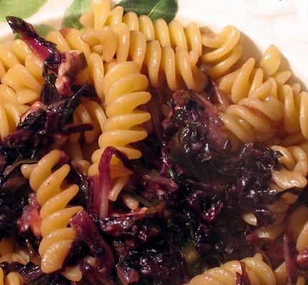 Primi piatti a base di radicchio