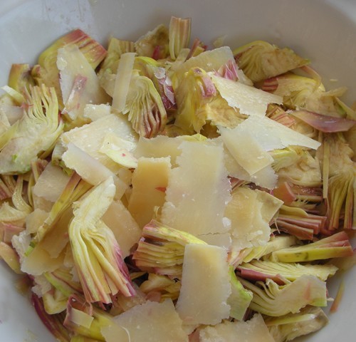 Carciofi: antipasti