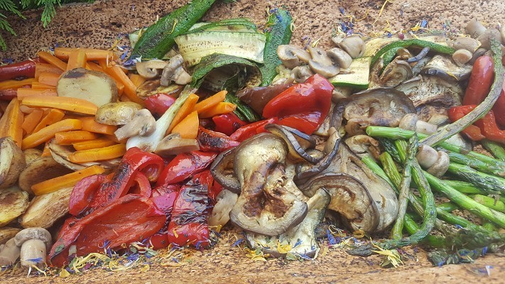 Barbecue di verdure