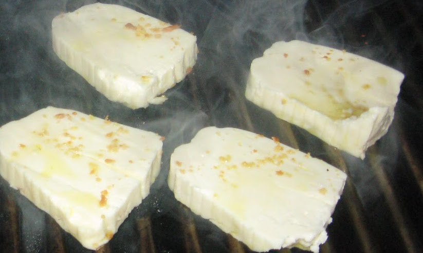 Barbecue di formaggi