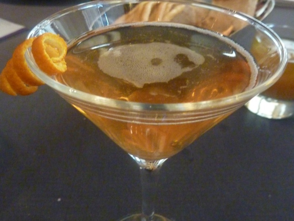 Champagne Cocktail rivisitato con la Riserva Carlo Bocchino