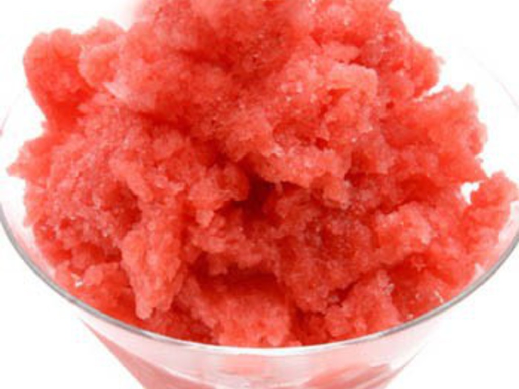 Granita di fragole