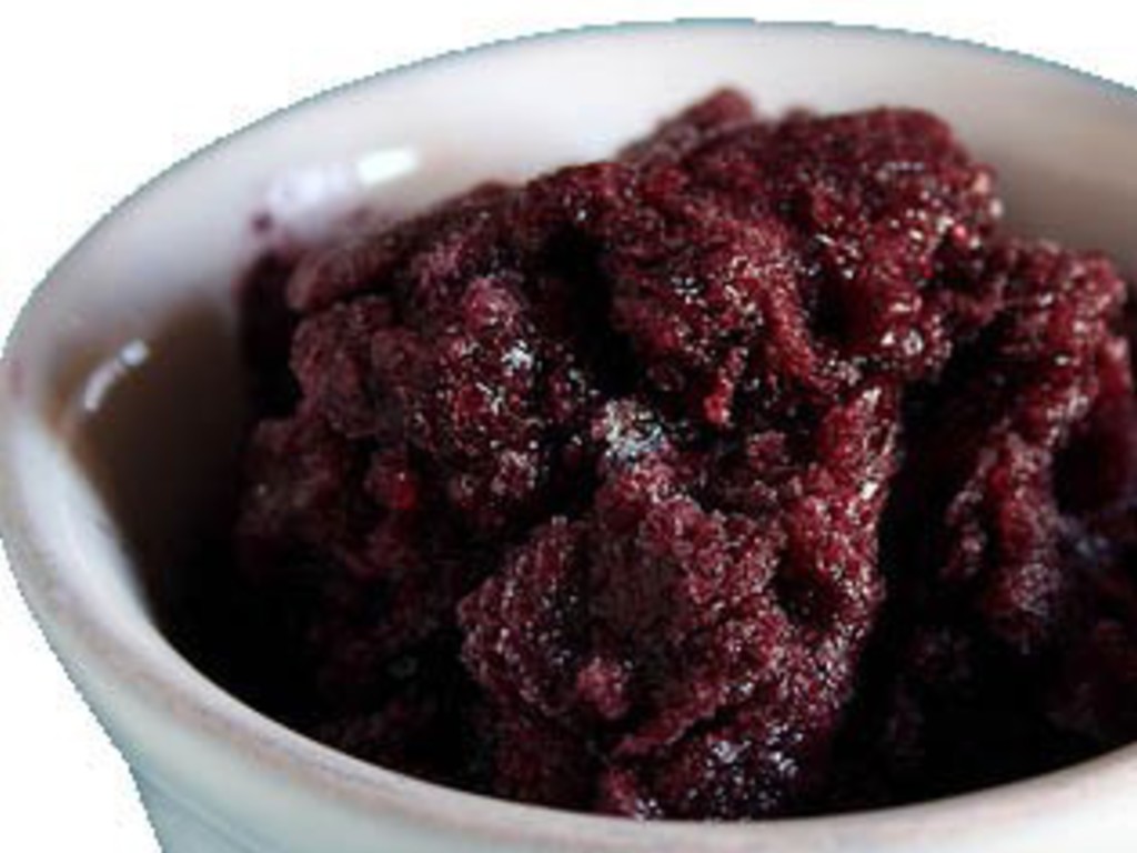 Granita di uva fragola