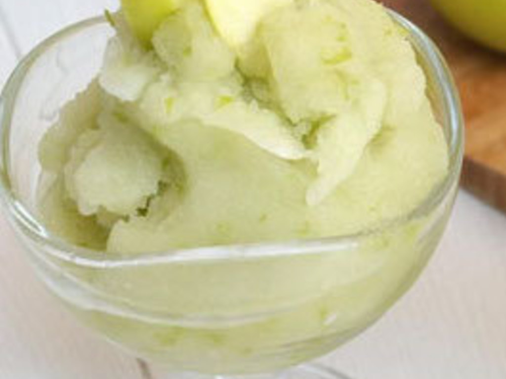 Sorbetto alla mela verde
