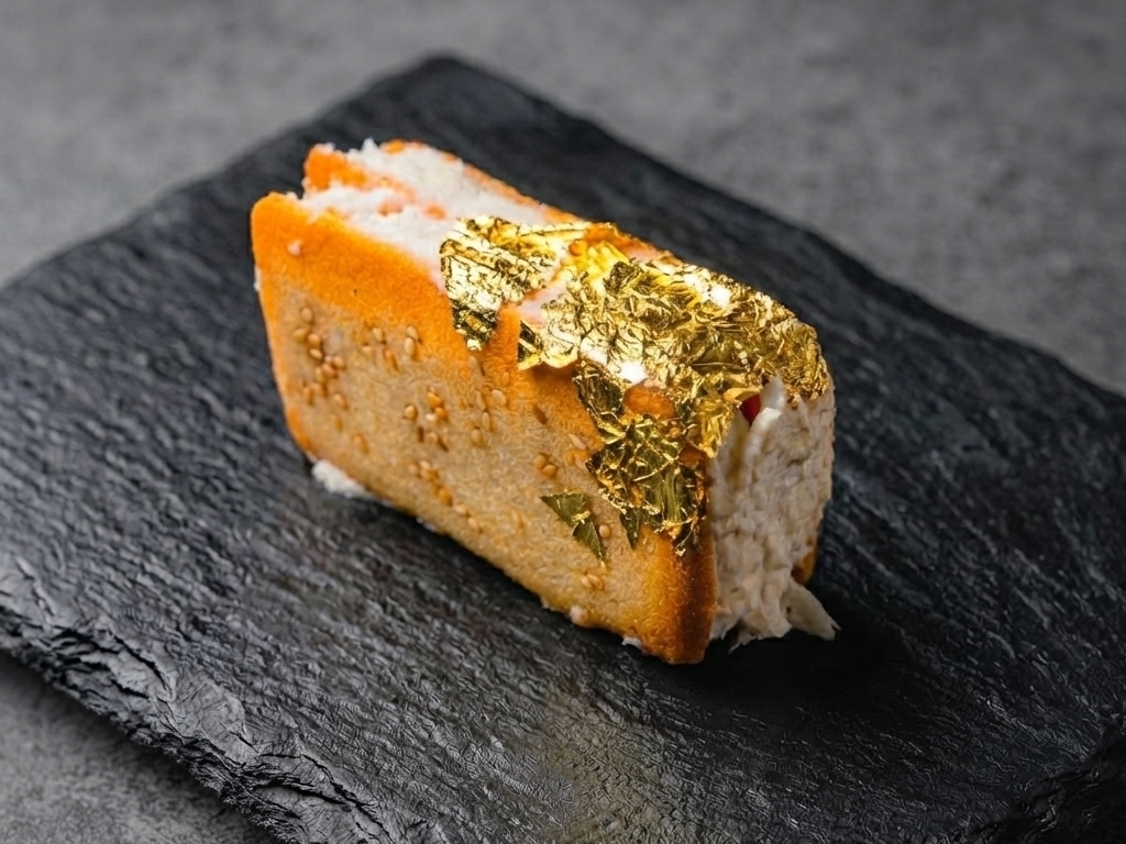 Wafer di baccalà mantecato