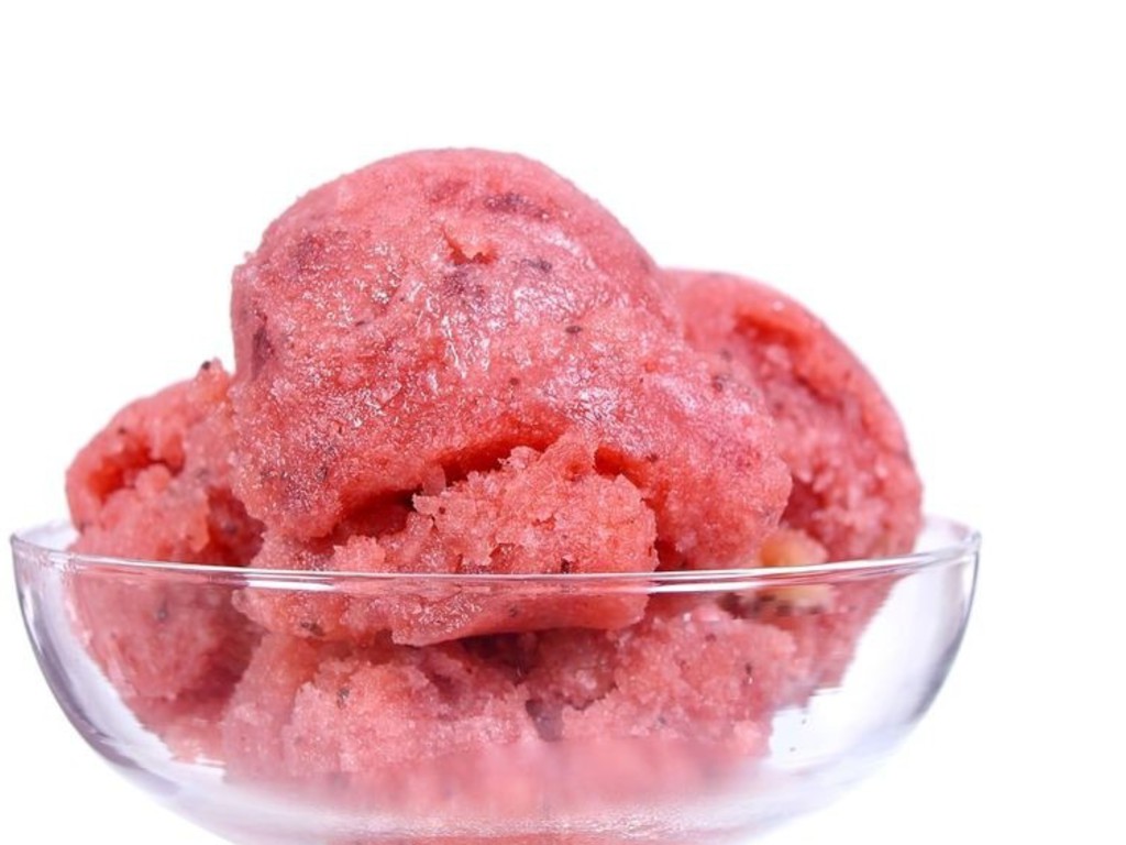 Sorbetto di rabarbaro