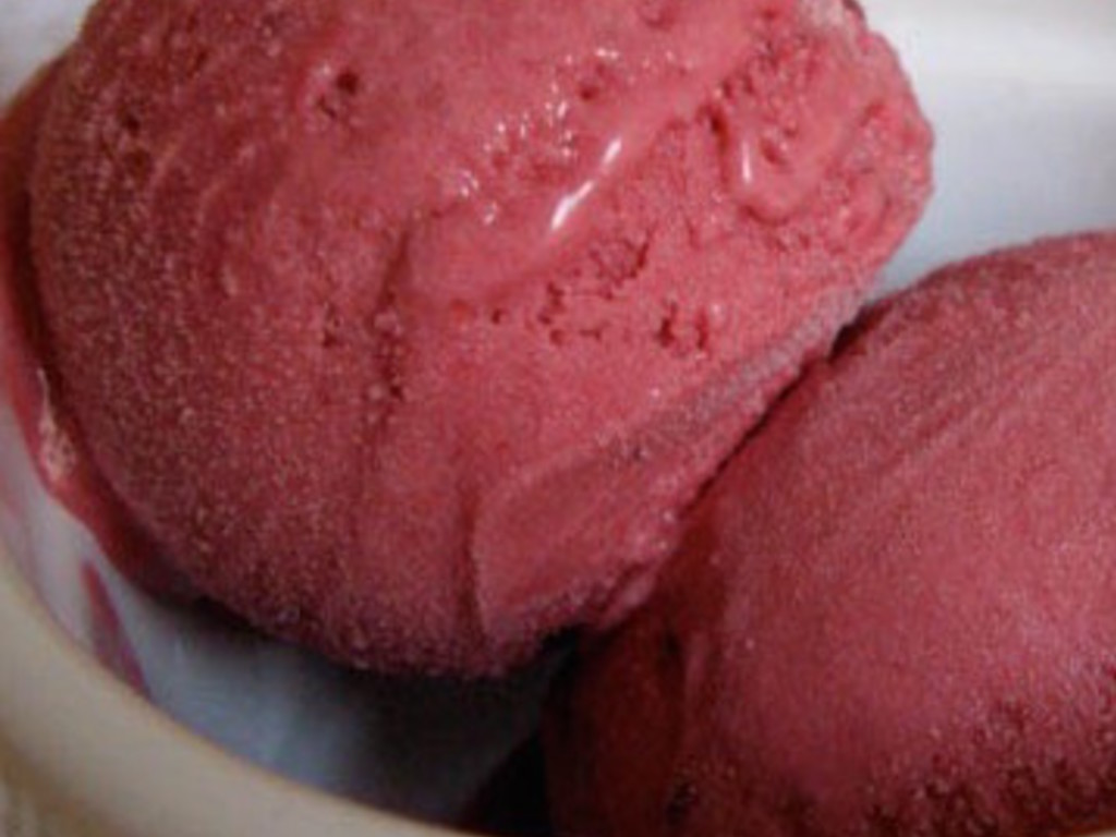 Sorbetto di ribes