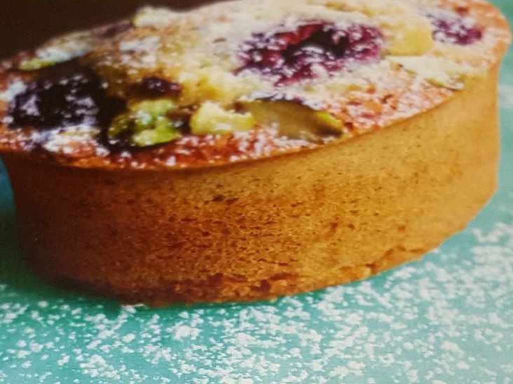 Tortine di lamponi e pistacchio