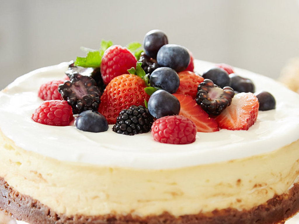 Cheesecake con frutti di bosco