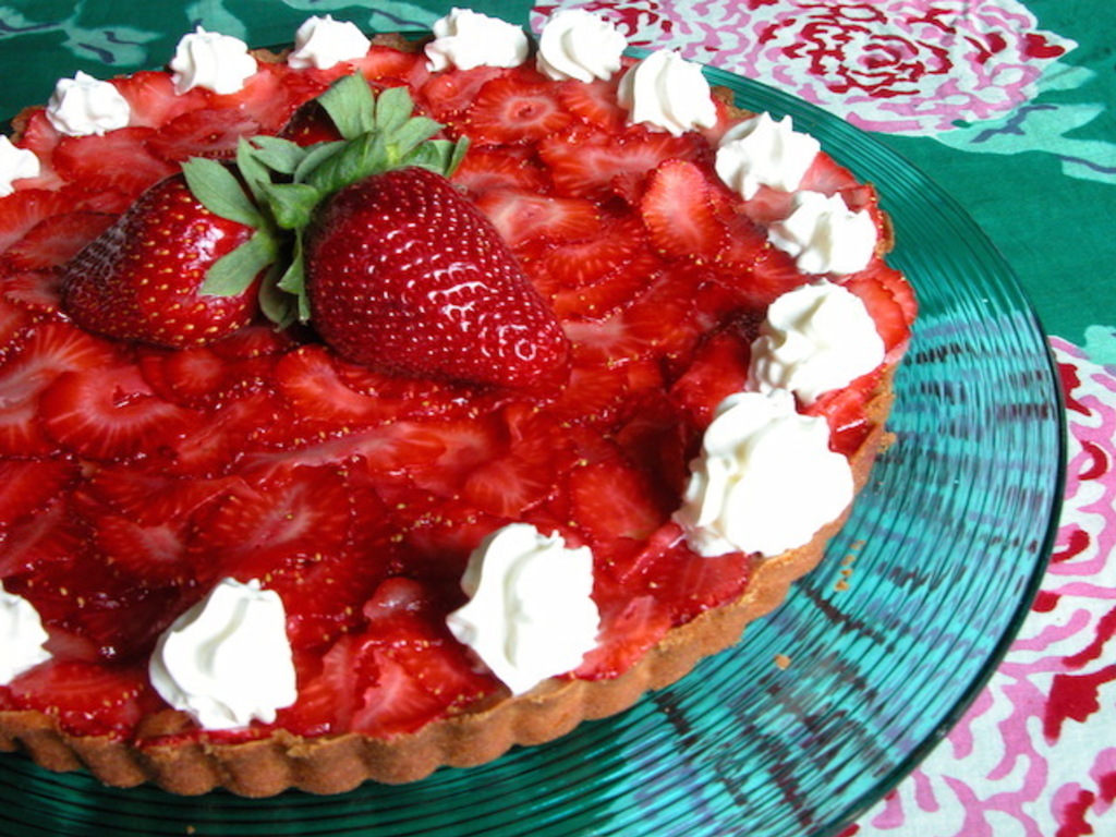 Crostata di fragole