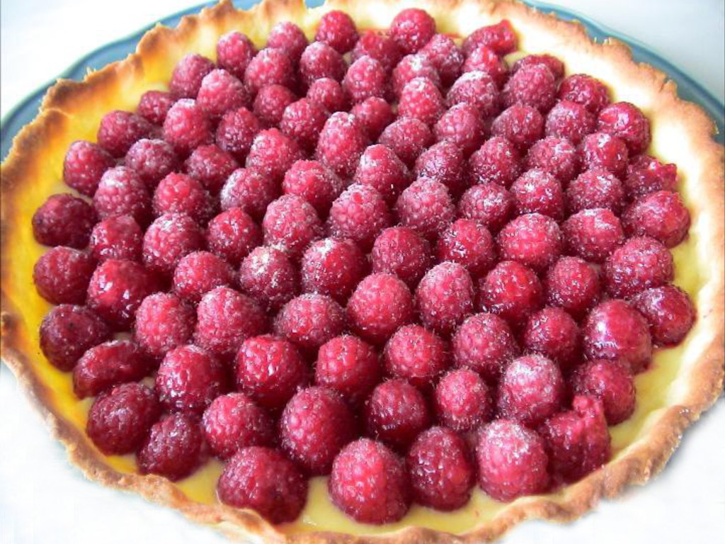 Crostata di lamponi