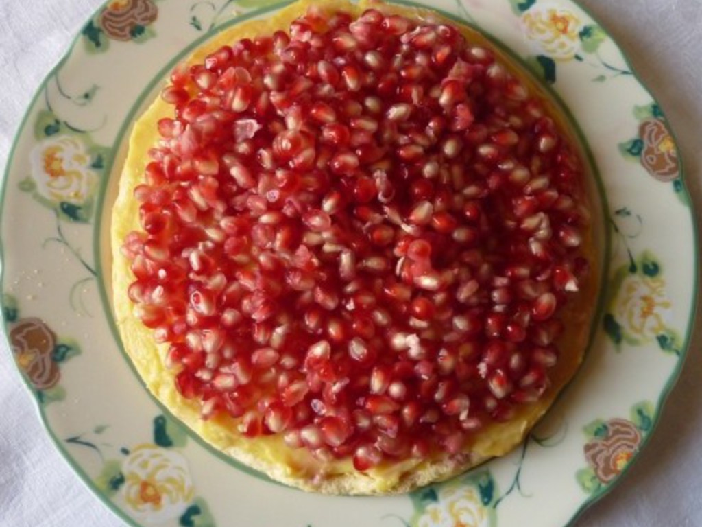 Crostata di melograno