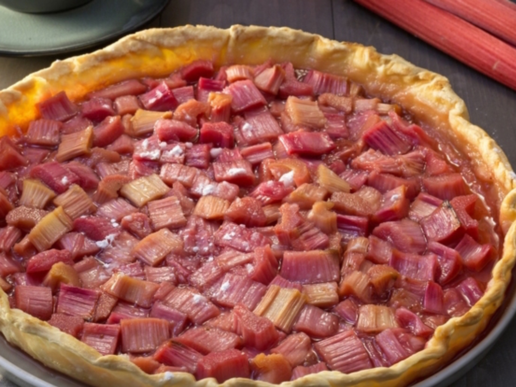 Crostata di rabarbaro