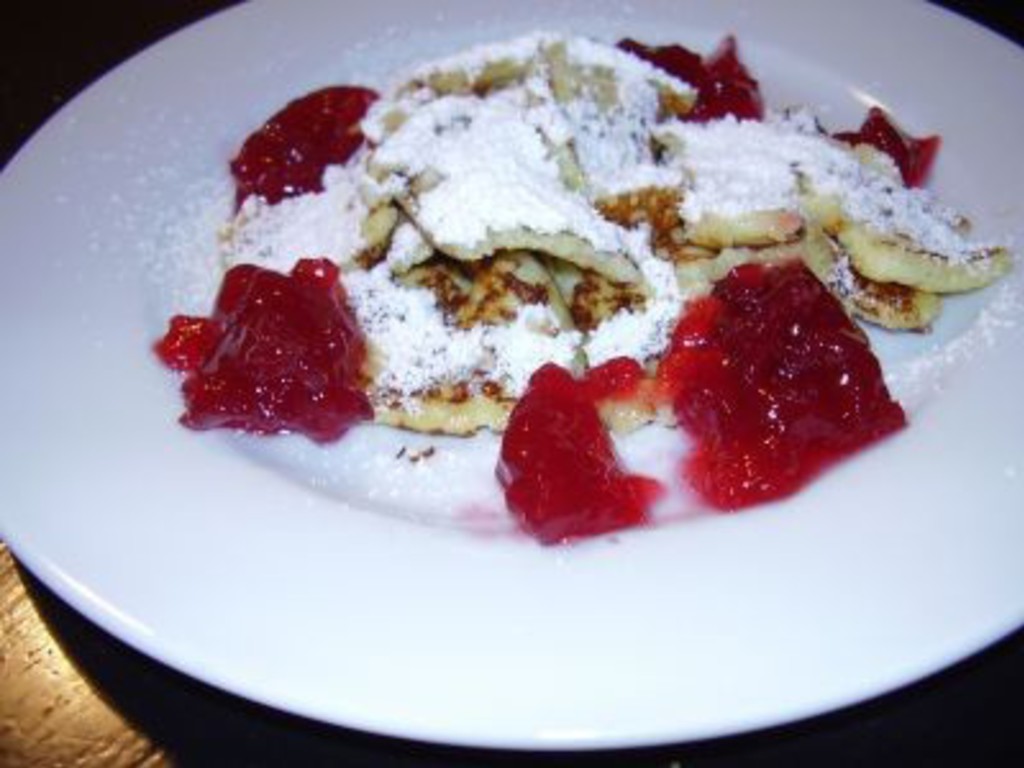 Dolce fritto alla ricotta - Topfenschmarren