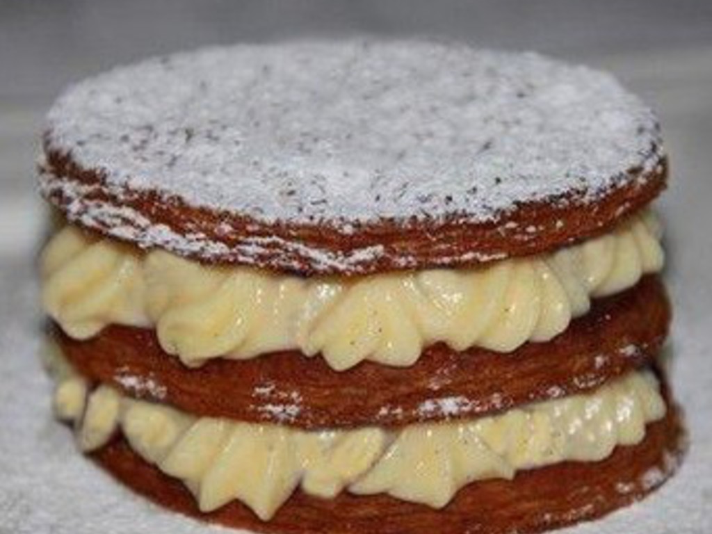 Millefoglie alla crema di limone