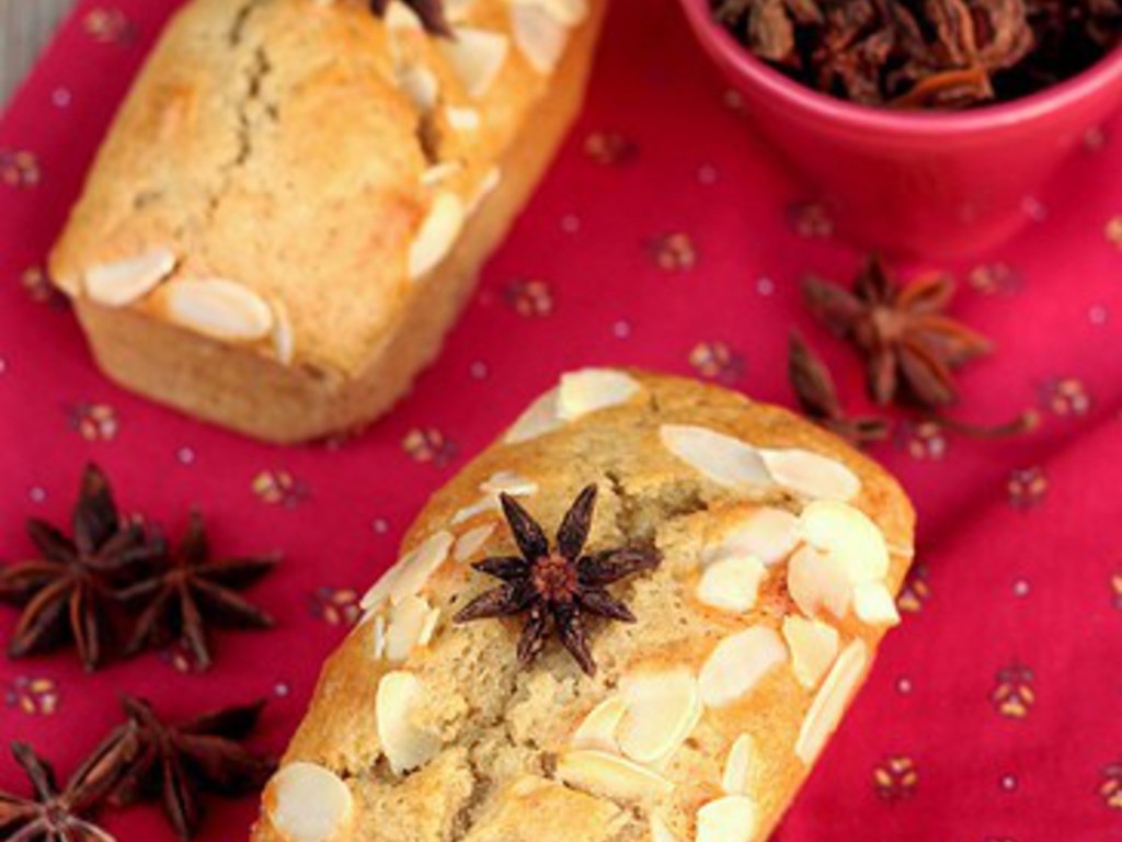 Mini plumcake alle pere con anice e mandorle