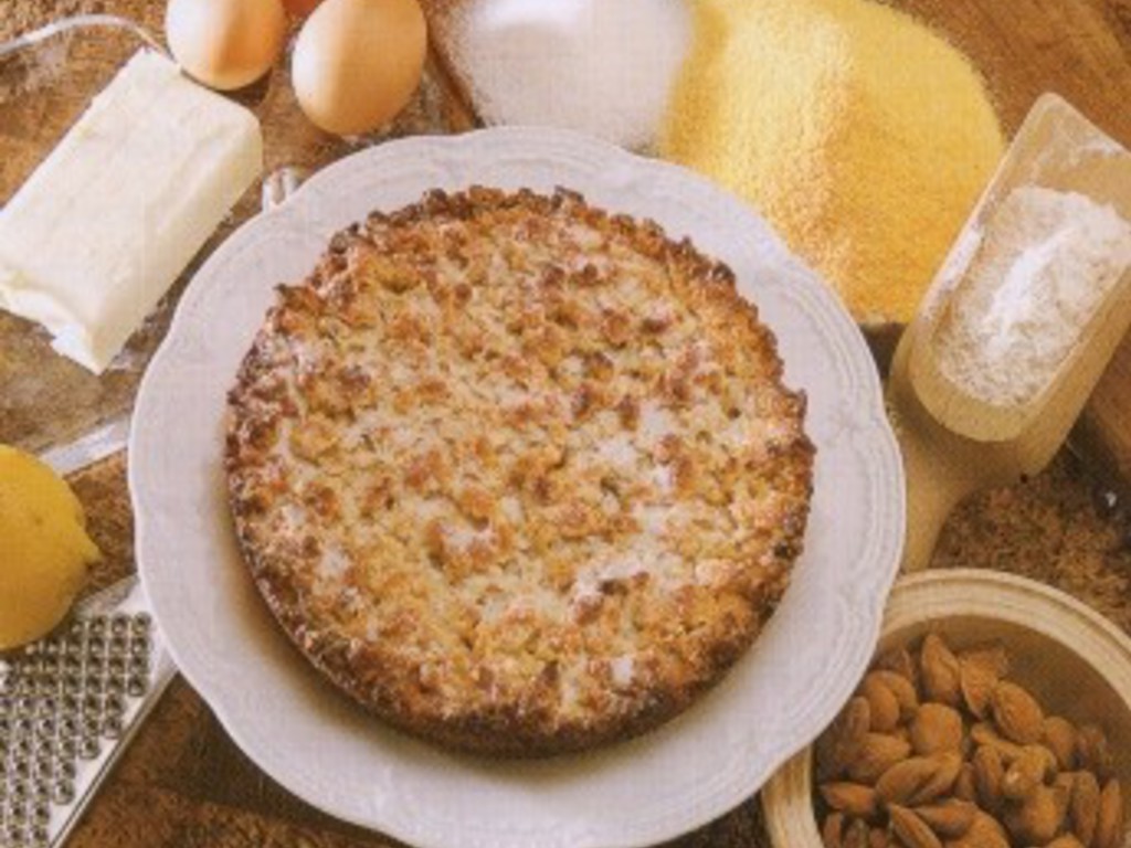 Torta di mandorle delle feste