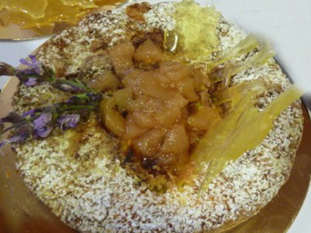 Torta di mele campanine