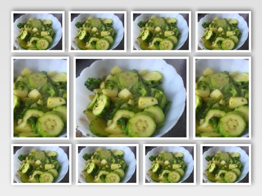 Insalata di broccoli e zucchine