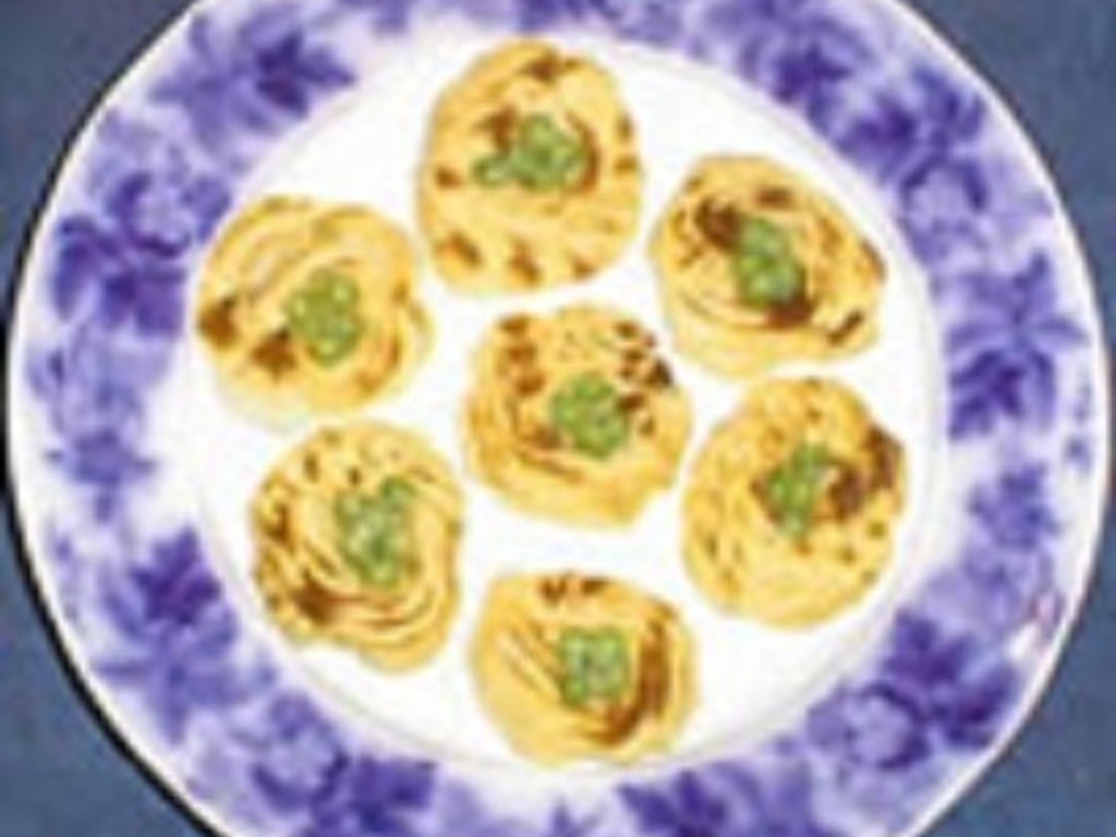 Patate duchesse e pisellini - Pommes duchesse et petits pois