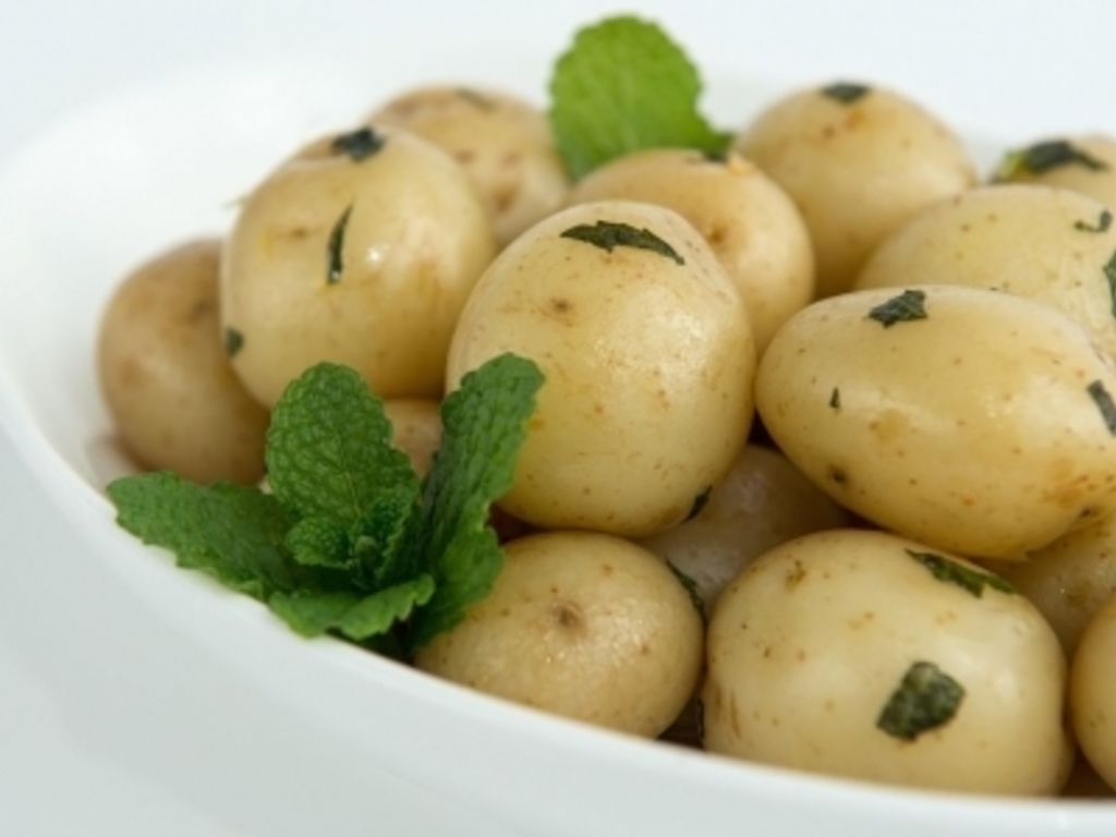 Patate novelle alla menta
