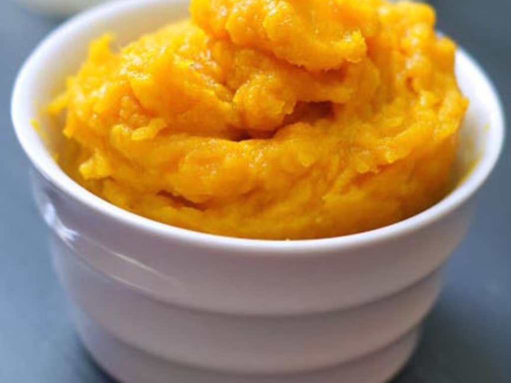 Purè di zucca alla noce moscata