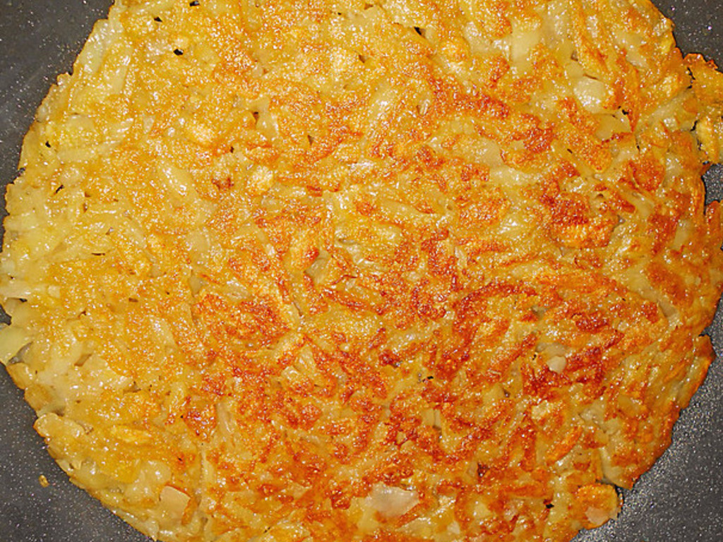 Rosti di patate - Rösti de pommes de terre