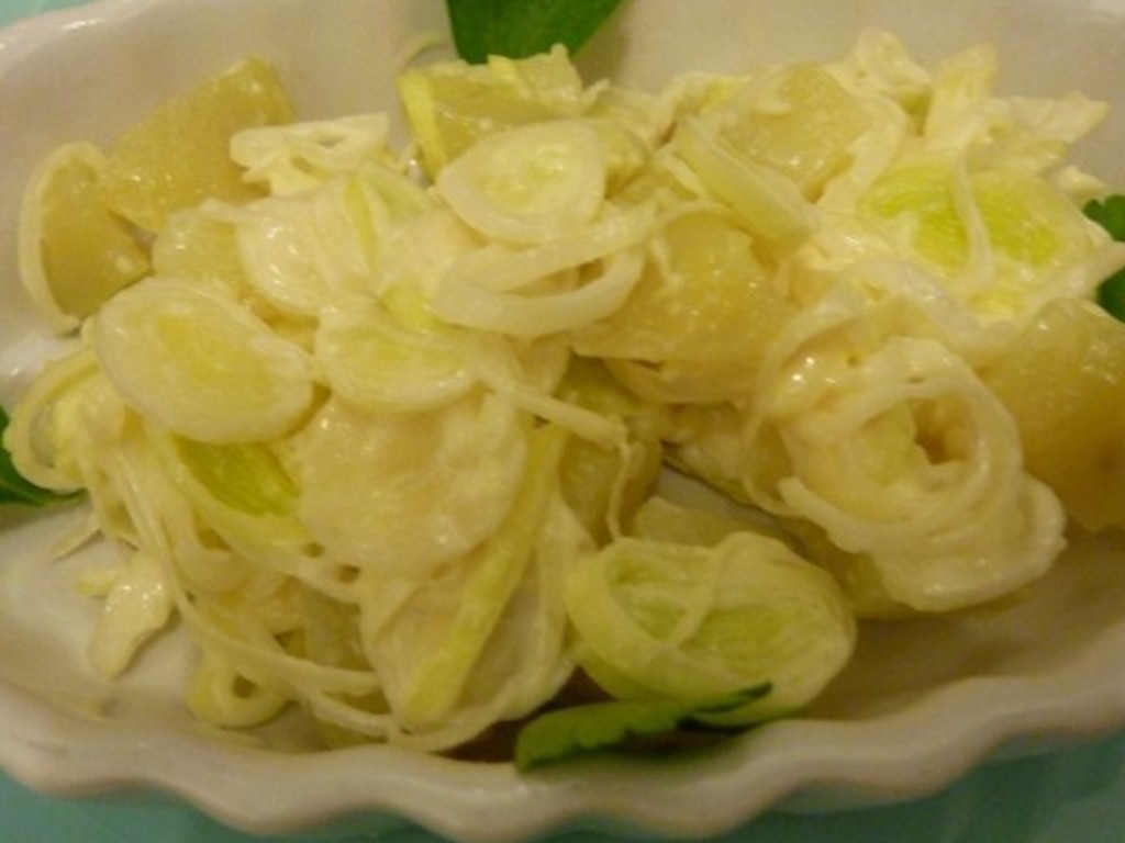Insalata di porri alla polacca