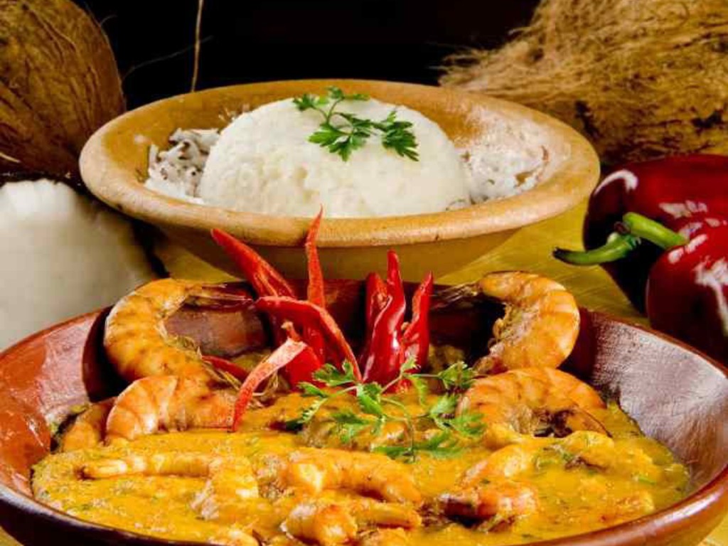 Moqueca di gamberi - Moqueca de camarao