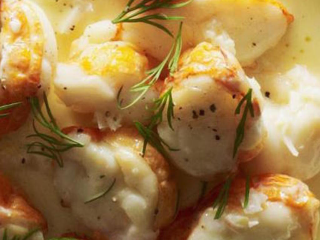 Astice allo champagne - Homard au Champagne