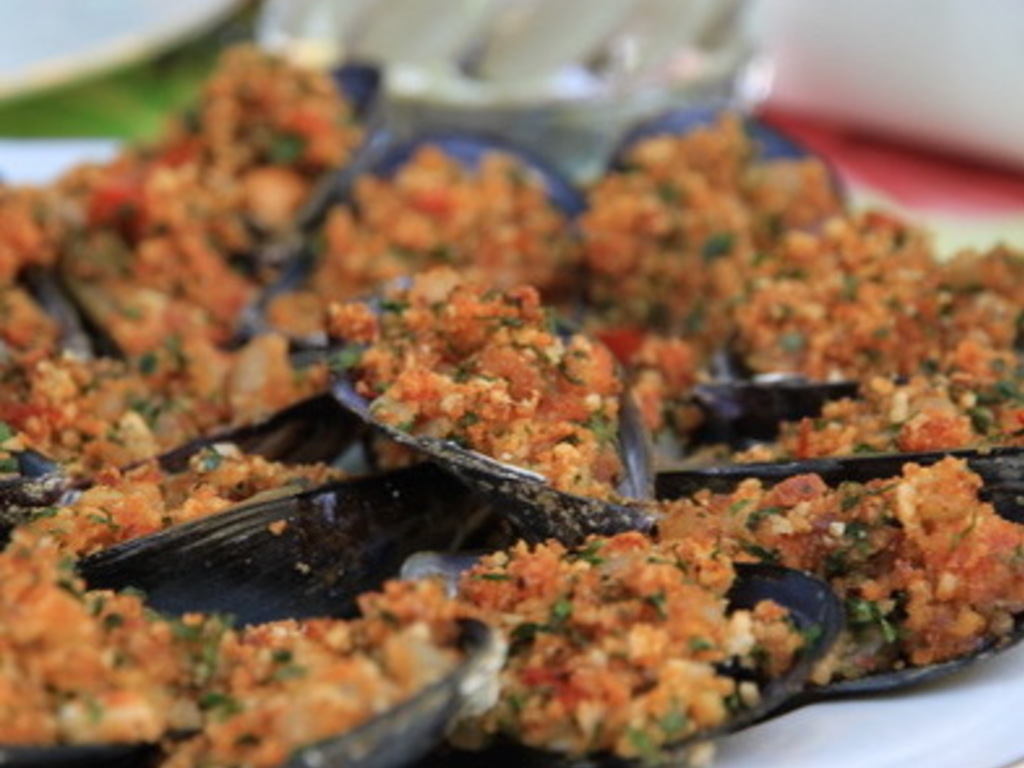 Cozze gratinate