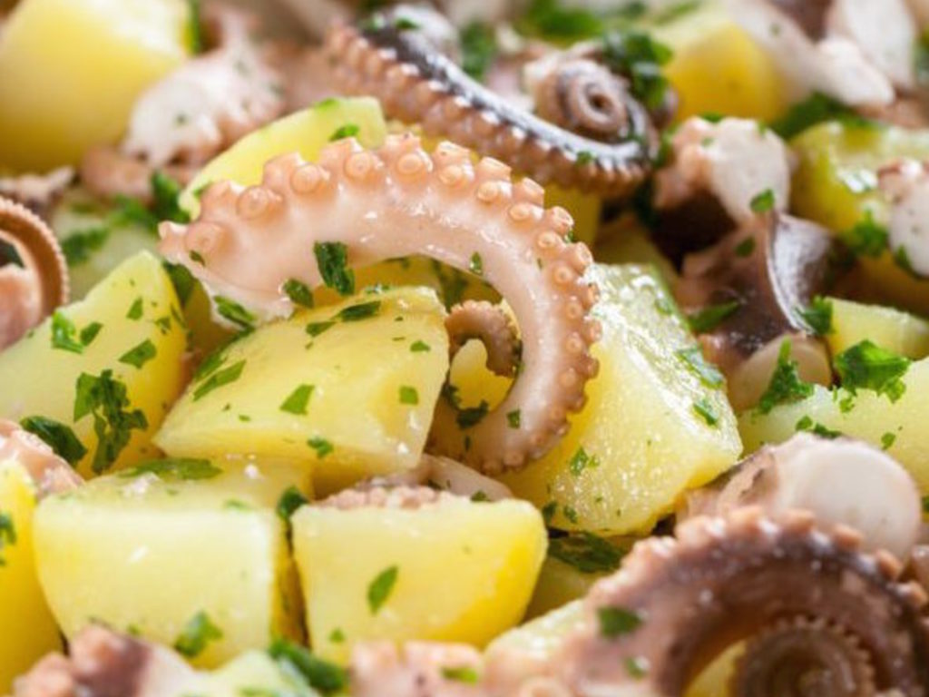 Insalata di polpo e patate