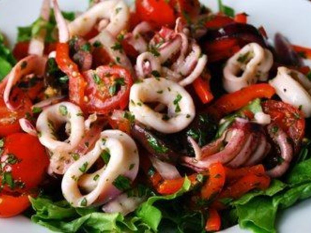 Insalata di polpo e totanetti