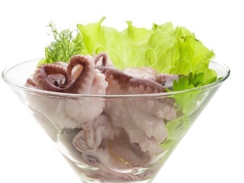Moscardini in insalata