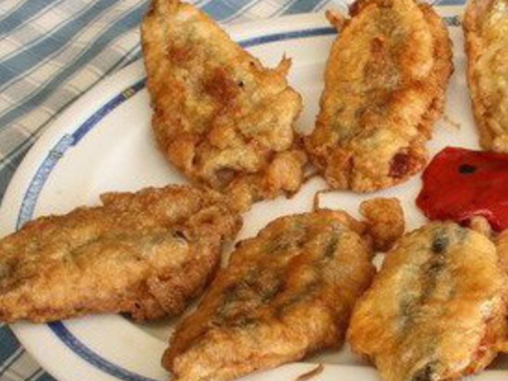 Alici ripiene fritte