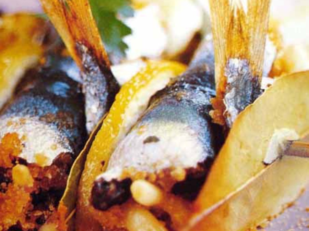 Sarde a beccafico