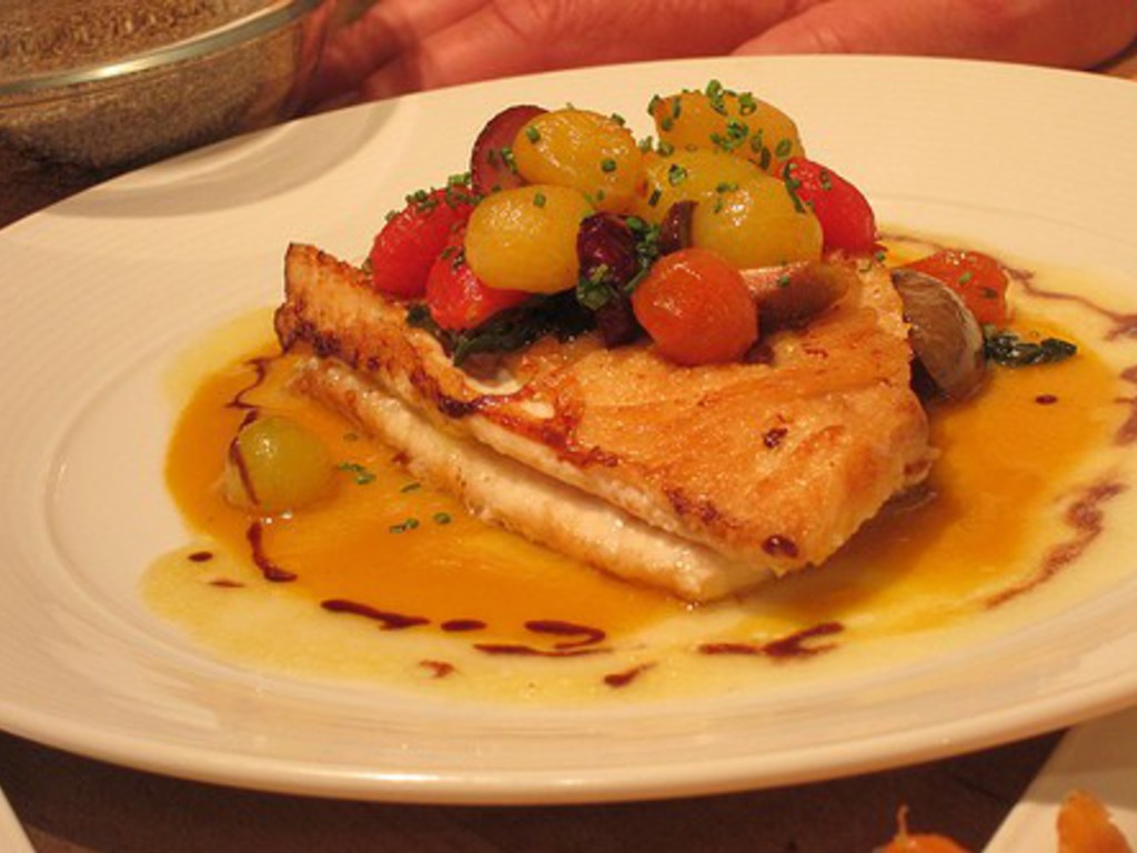 Sogliola di Dover in padella con verdurine
