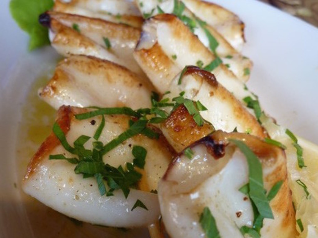 Spiedini di calamari