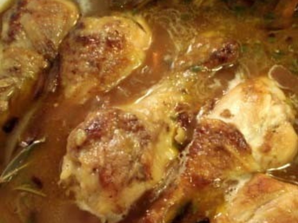 Fagiano in casseruola con castagne