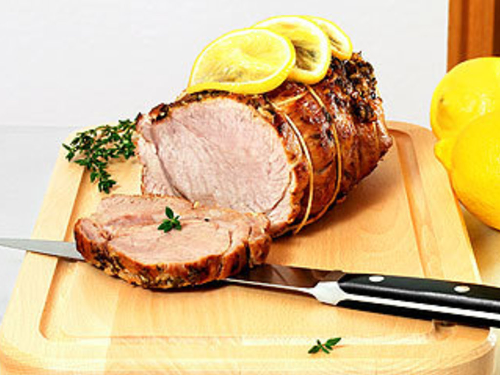 Arrosto di vitello al limone